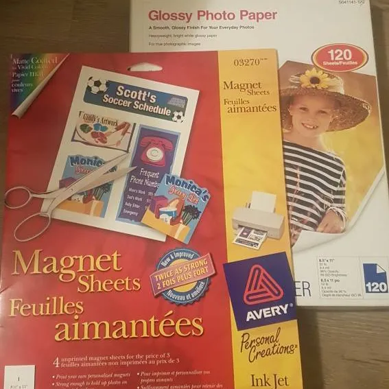 Magnetic Sheets And Glossy Photo Sheets photo 1