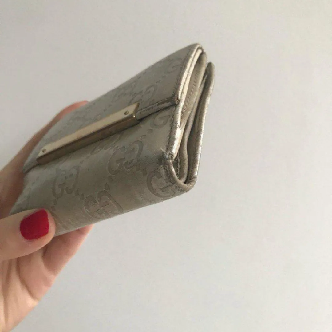 Vintage Gucci French Flap Wallet photo 4