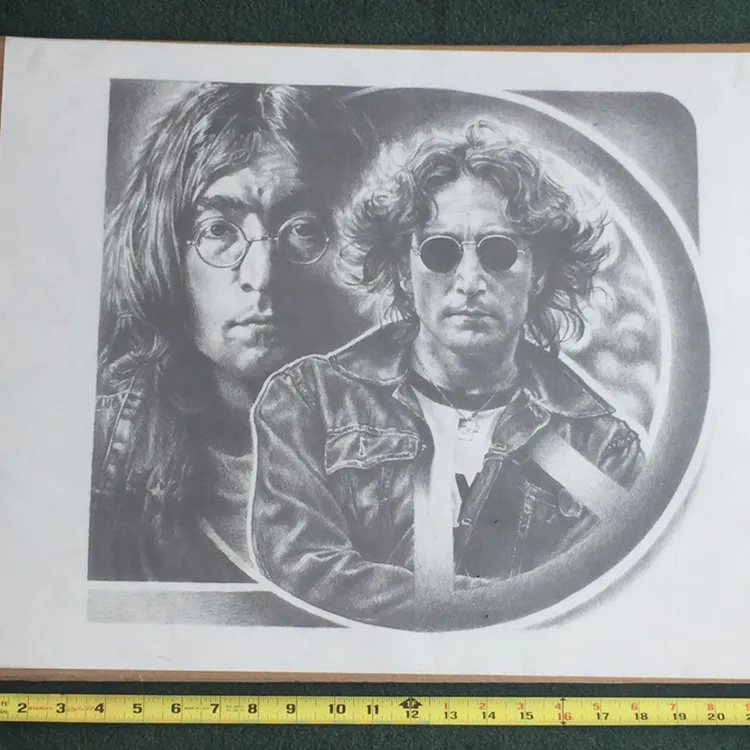 John Lennon Print. photo 1