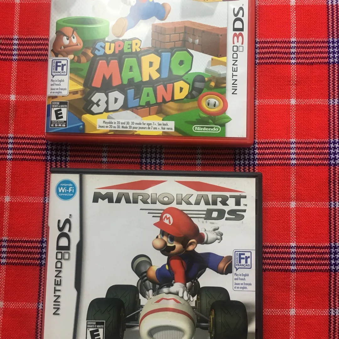 Mario Kart + Super Mario Land Nintendo DS photo 1