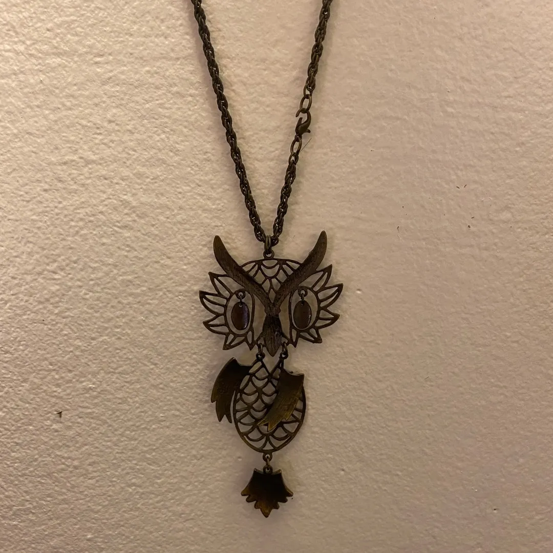 Owl Necklace 🦉 photo 1