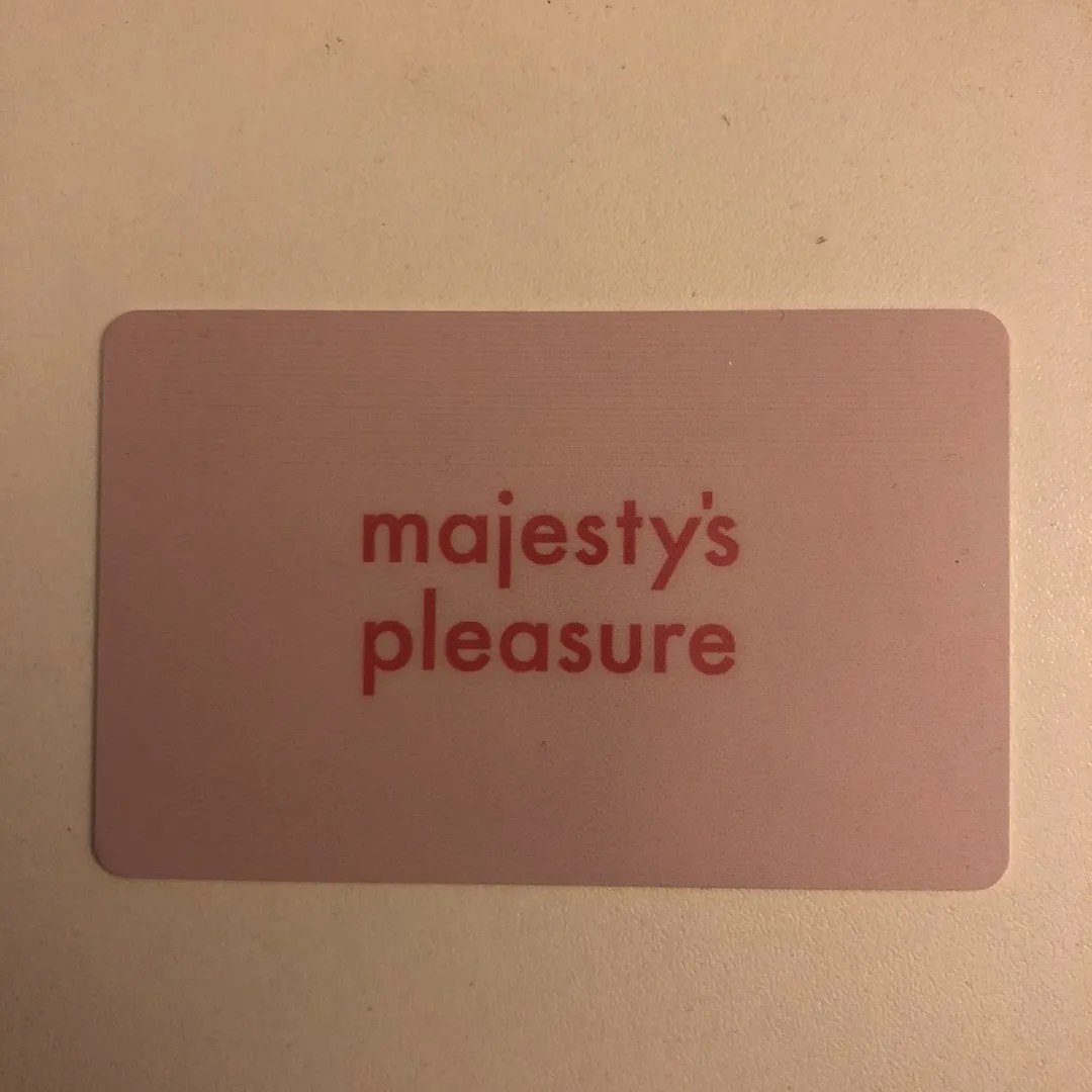 $50 Her Majesty’s Pleasure Gift Card photo 1