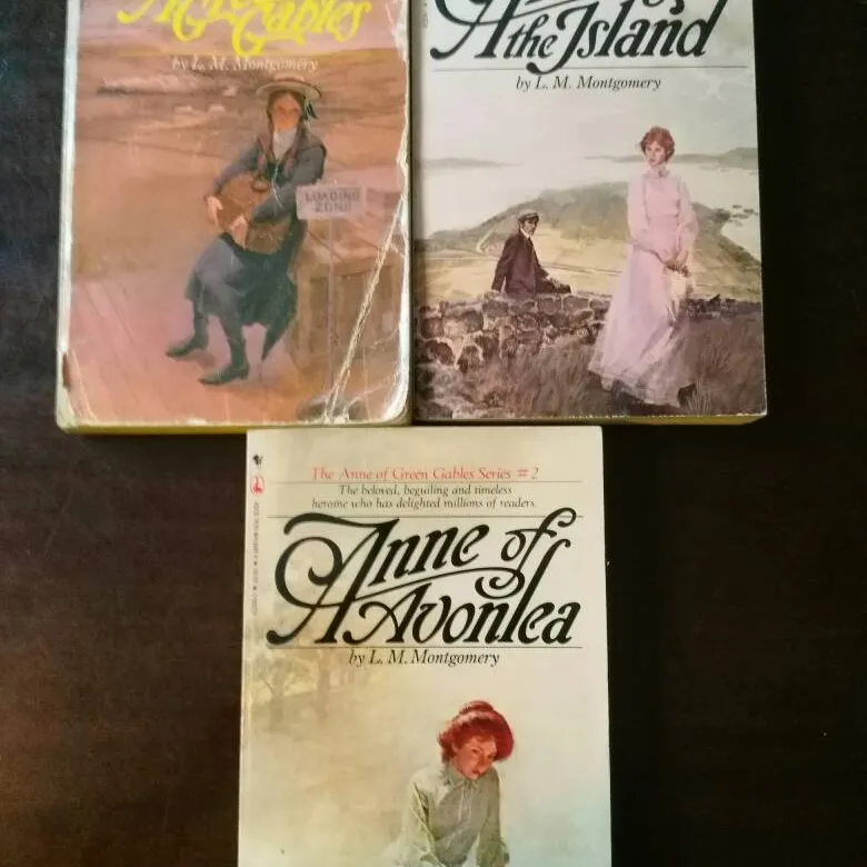 Books - Anne of Green Gables, Anne of Avonlea, and Anne of Th... photo 1