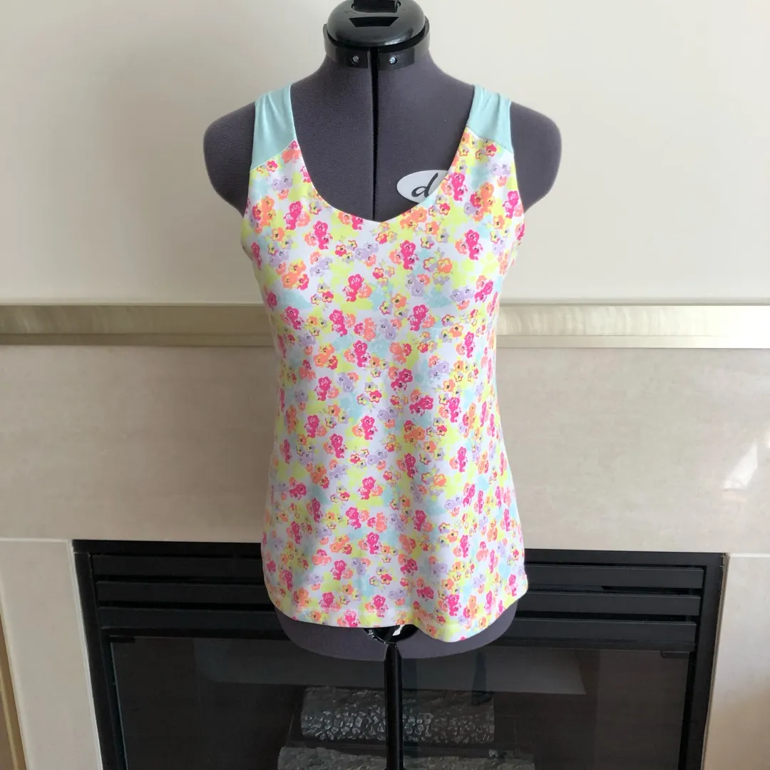 Youth Activewear: Ivivva Floral Tank Top photo 1