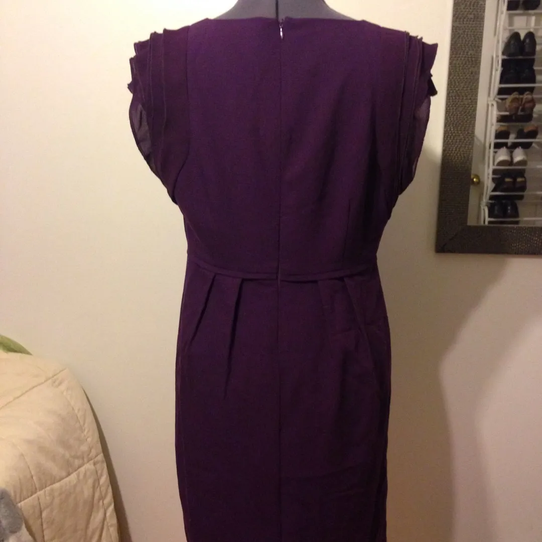 Purple Modcloth Formal Dress (LARGE) photo 3