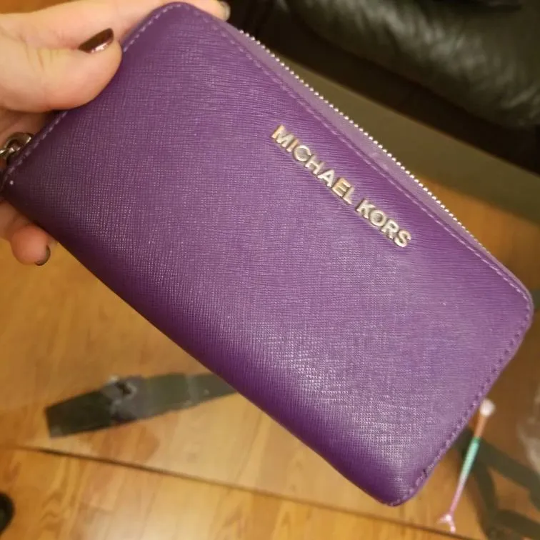 Michael Kors Wallet - Purple photo 1