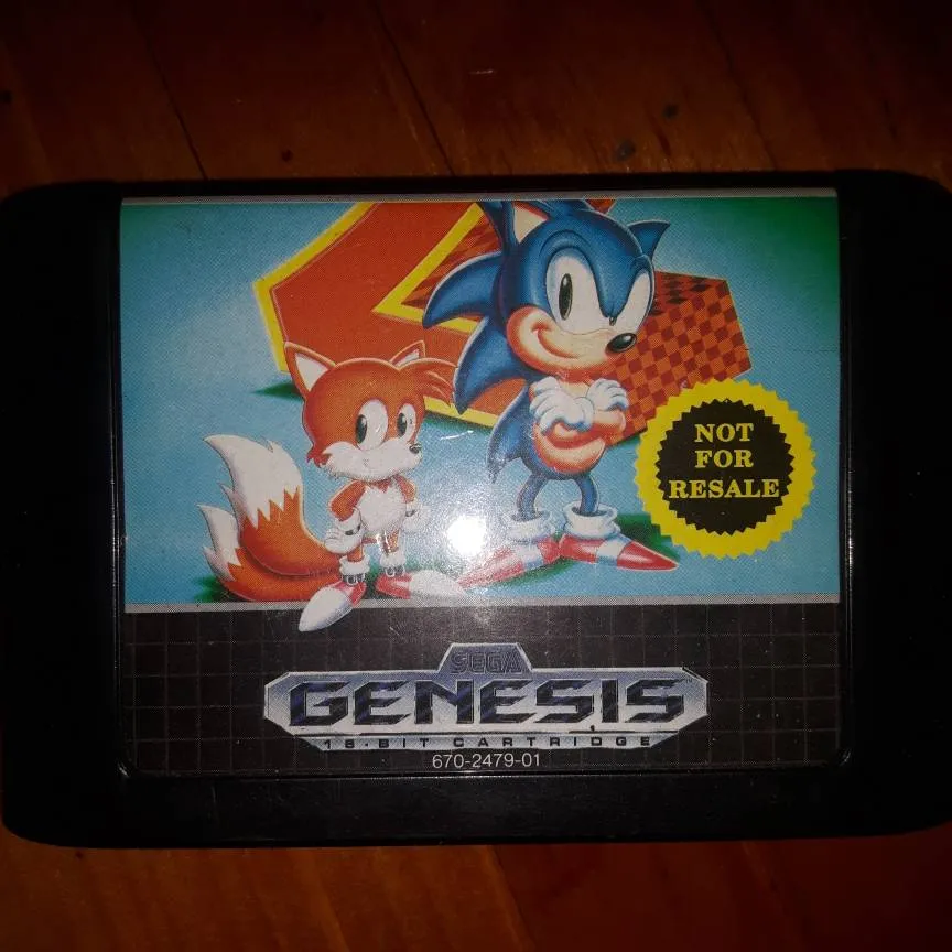 Sonic The Hedgehog 2 For Sega Genesis photo 1