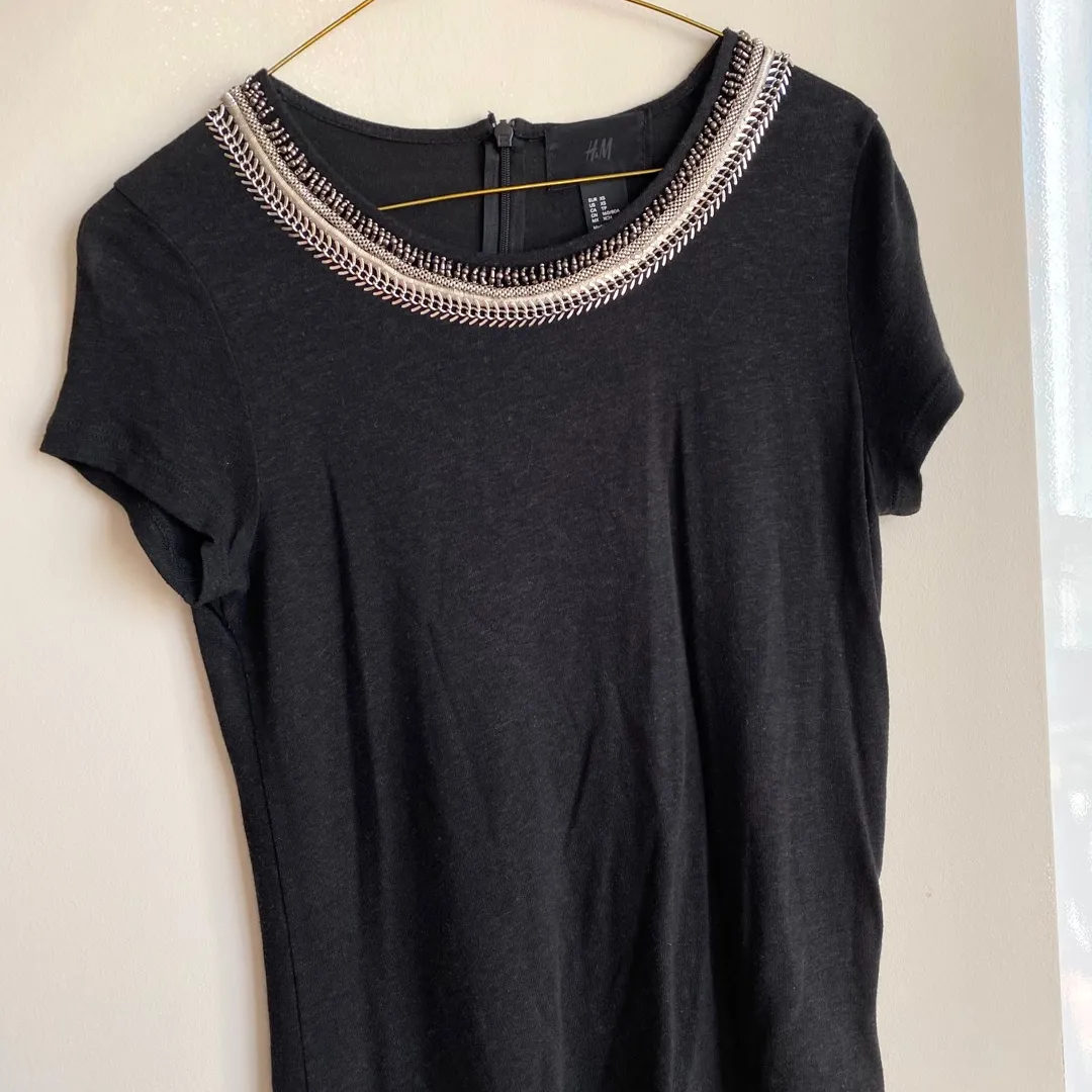 H&M Black Top Extra Small photo 1