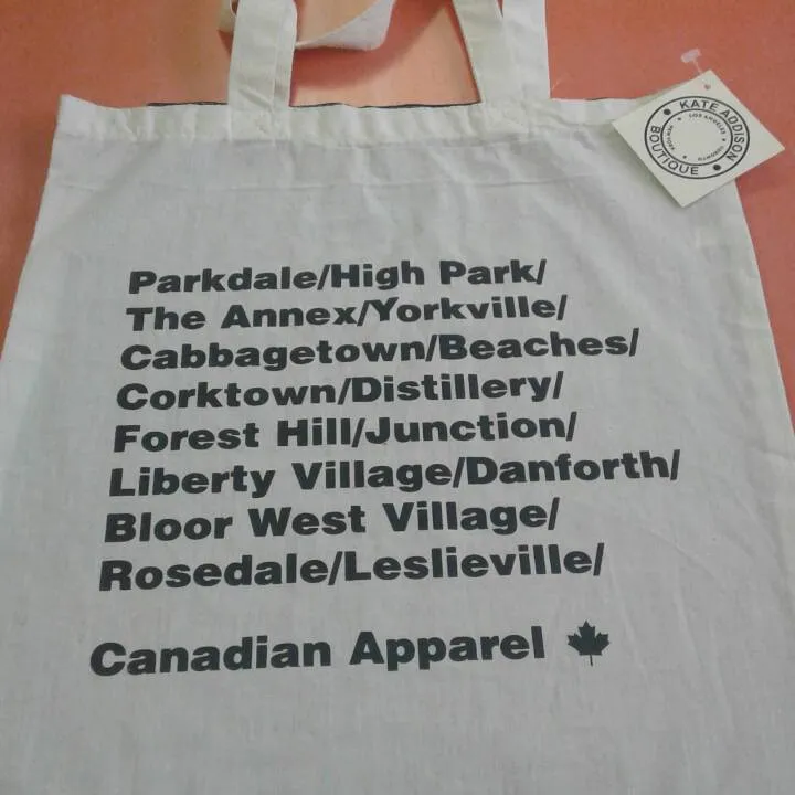 Canadian Apparel Tote Bag photo 1