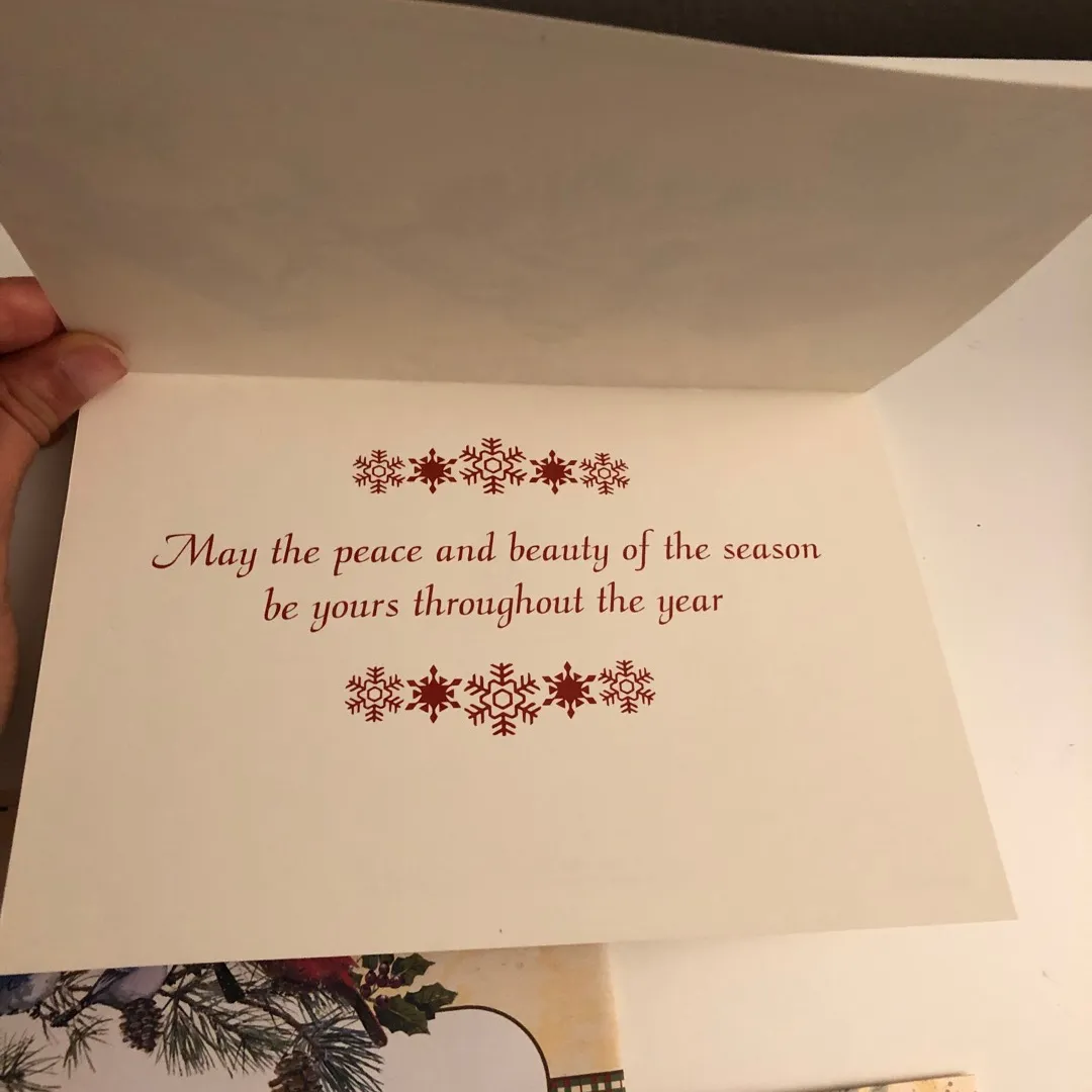 2 Holiday Greeting Cards + Envelopes photo 3