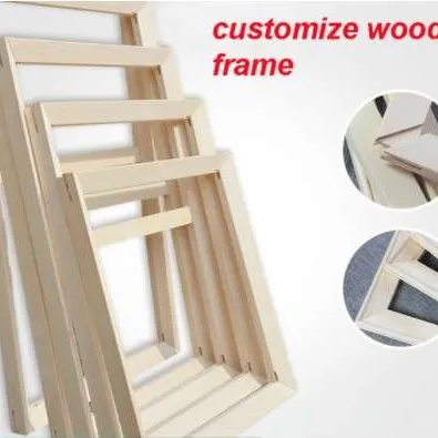 Wooden frames for canvas (30x30 cm and 30x40 cm) photo 1