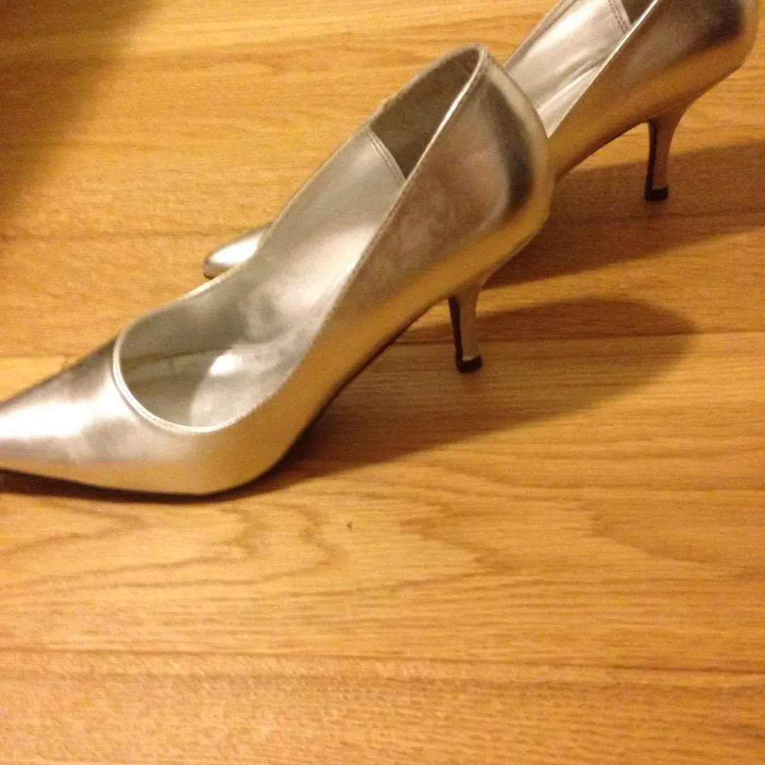 Elegant Silver Heels photo 4