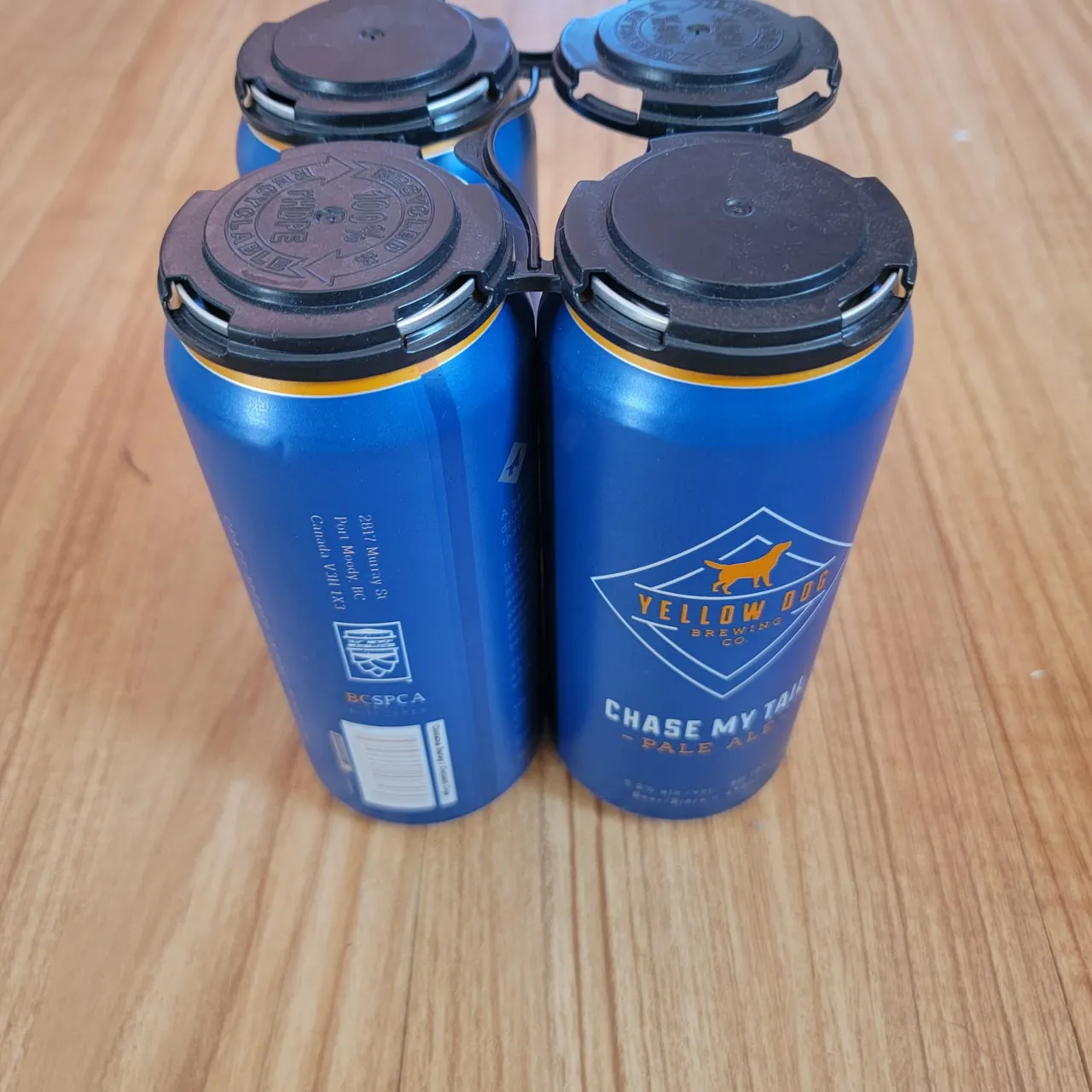 3 cans of Yellow Dog brewing beer photo 1