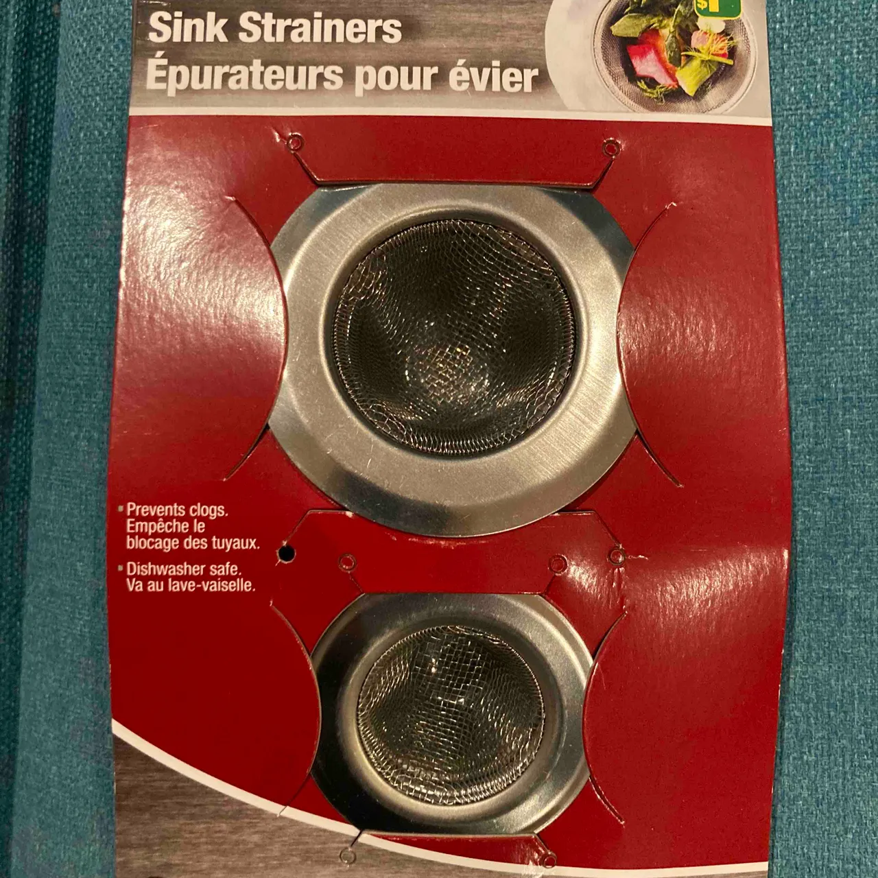 Sink strainers in 2 sizes photo 1