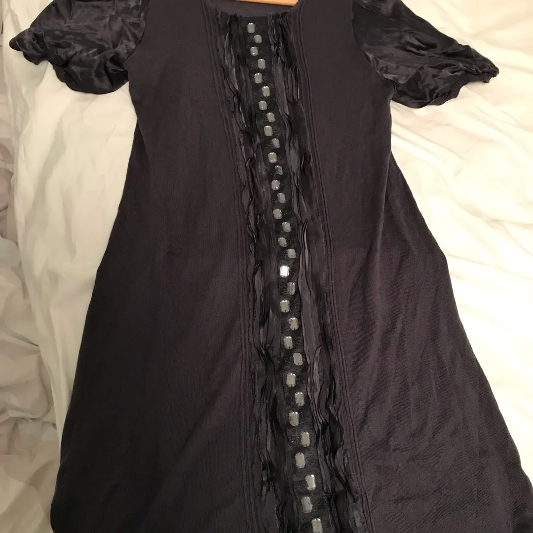 Bcbg Silk And Cotton Dress Size Small photo 1
