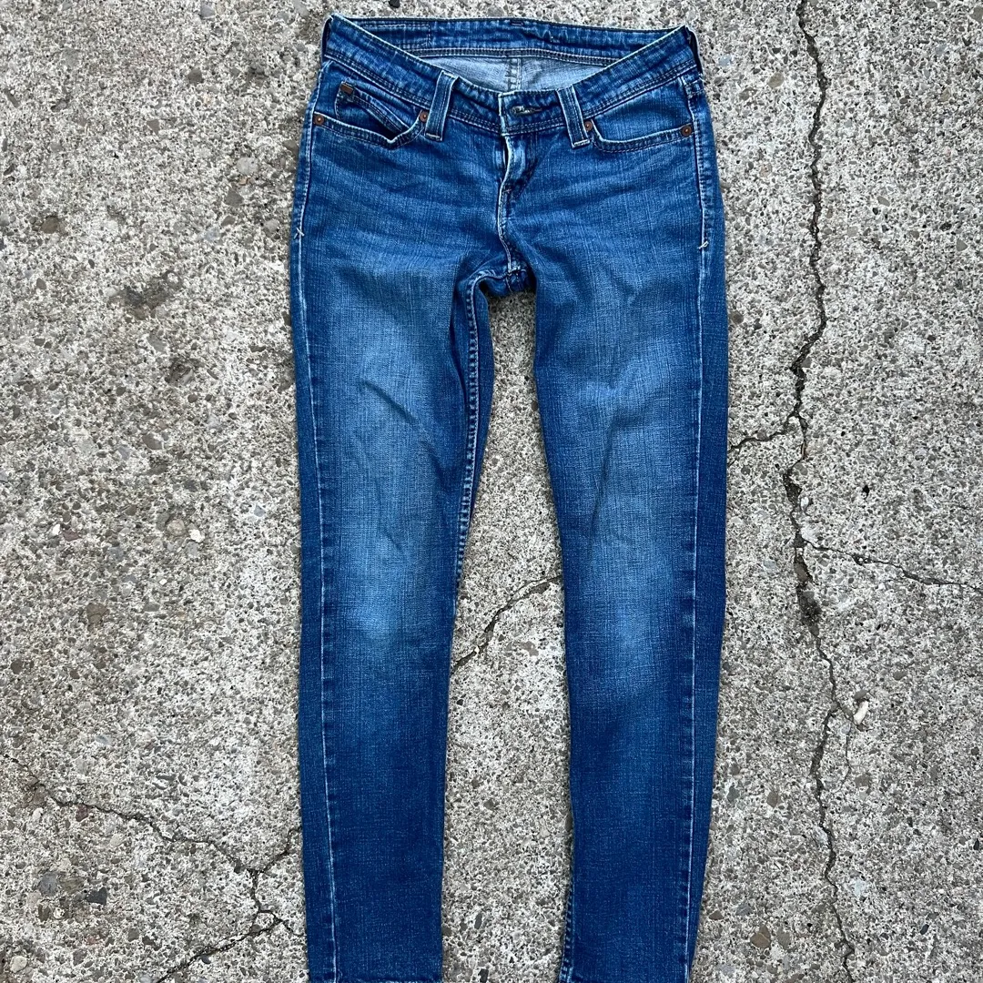 Low Rise Skinny Jeans Size 24 photo 1