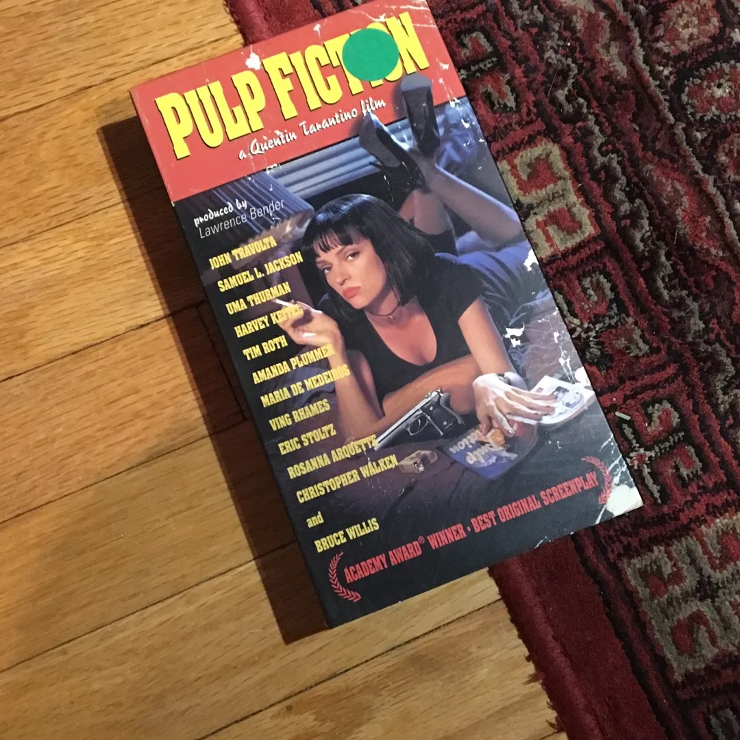 Pulp Fiction VHS photo 1