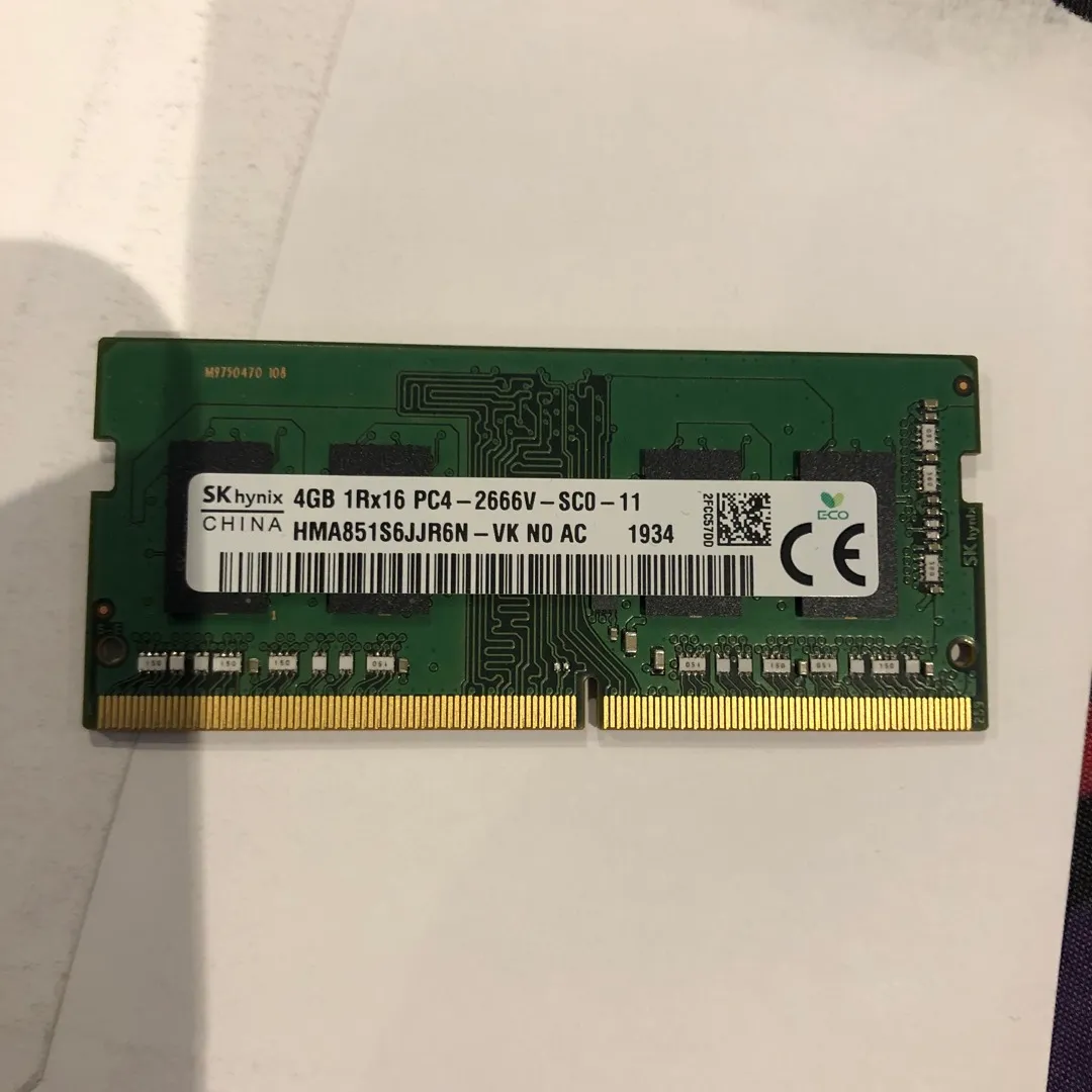 4GB Lenovo Memory photo 1
