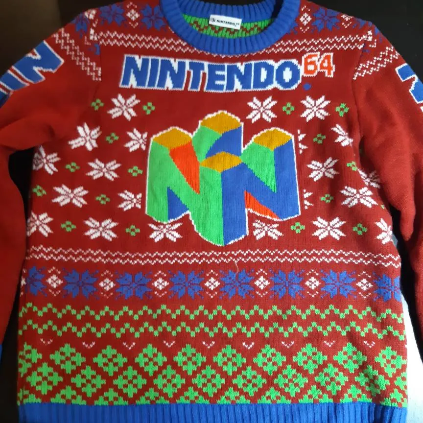 Nintendo 64 Christmas Sweater photo 1