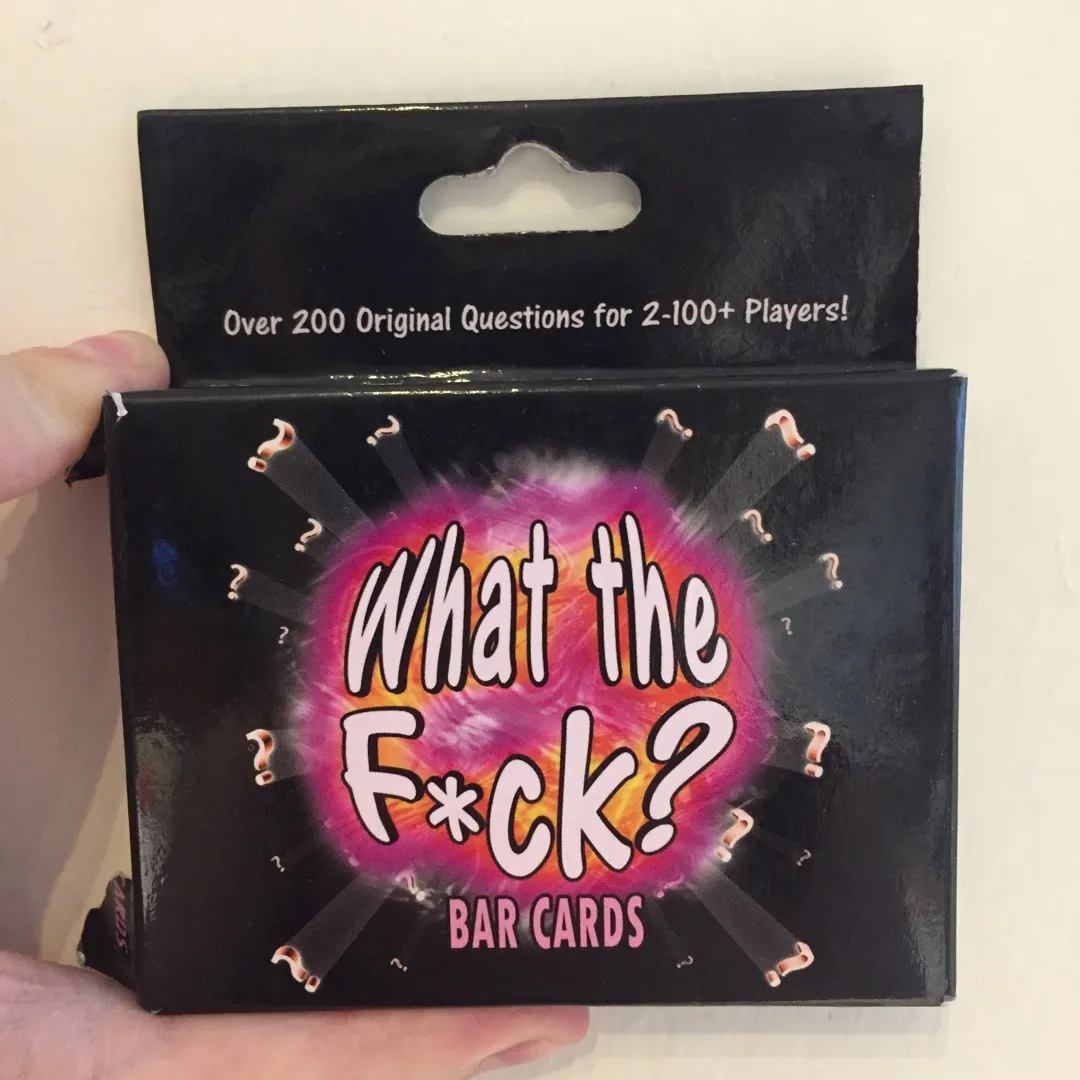 What The Fuck Barcards Boardgame photo 1