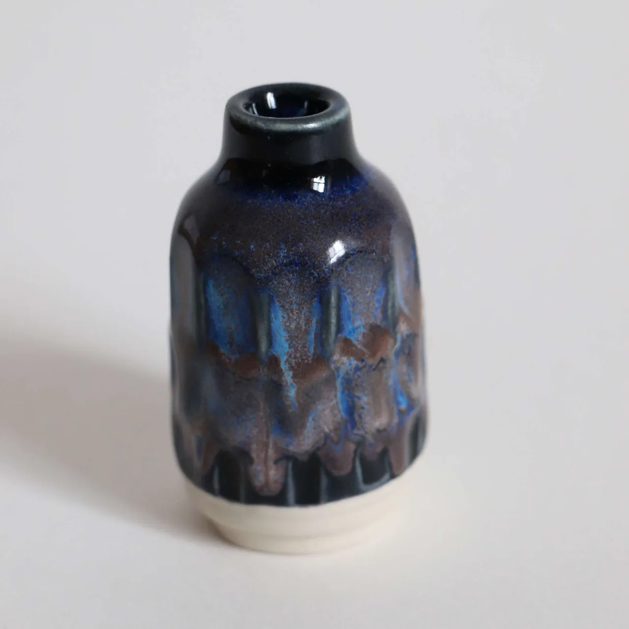 free incense / diffuser bottle - handmade ceramics photo 1