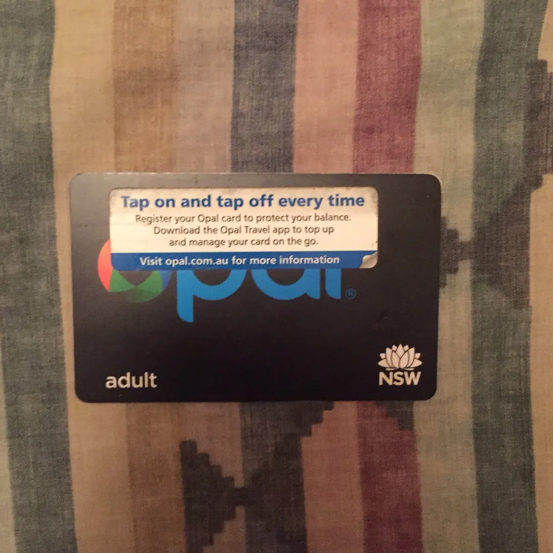 Sydney NSW Opal Transit Card photo 1