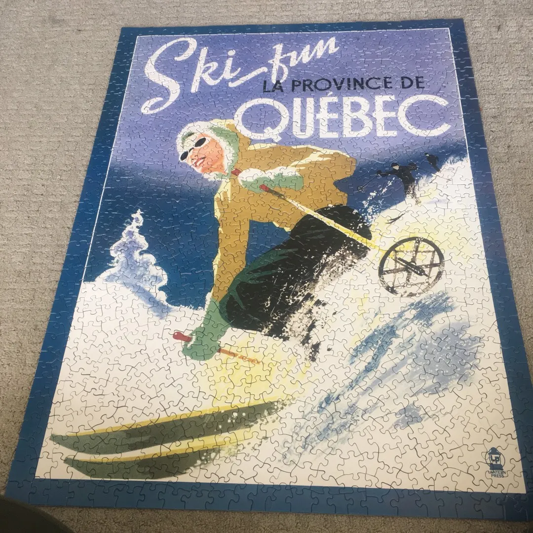 1000 Piece Puzzle - Quebec photo 3