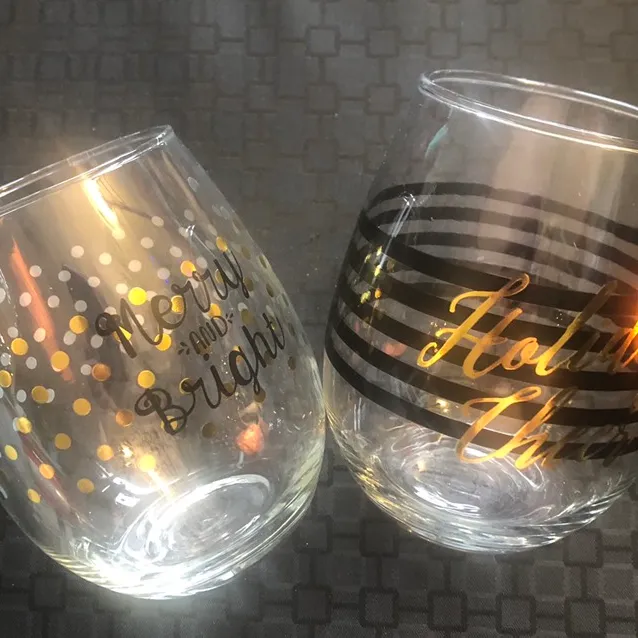 Holiday Themed Glasses/Cups!! photo 1