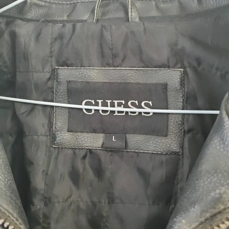 Guess Leather Jacket photo 3