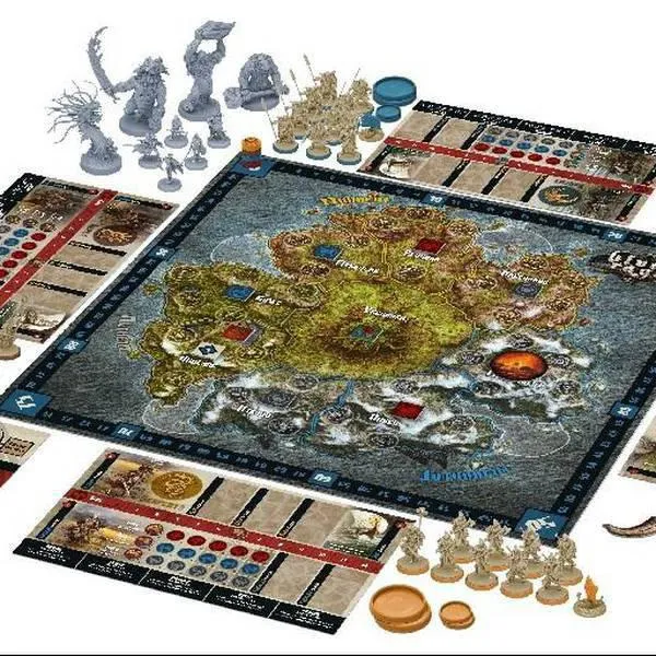 🎲 Blood Rage Board Game (with Expansion) photo 6