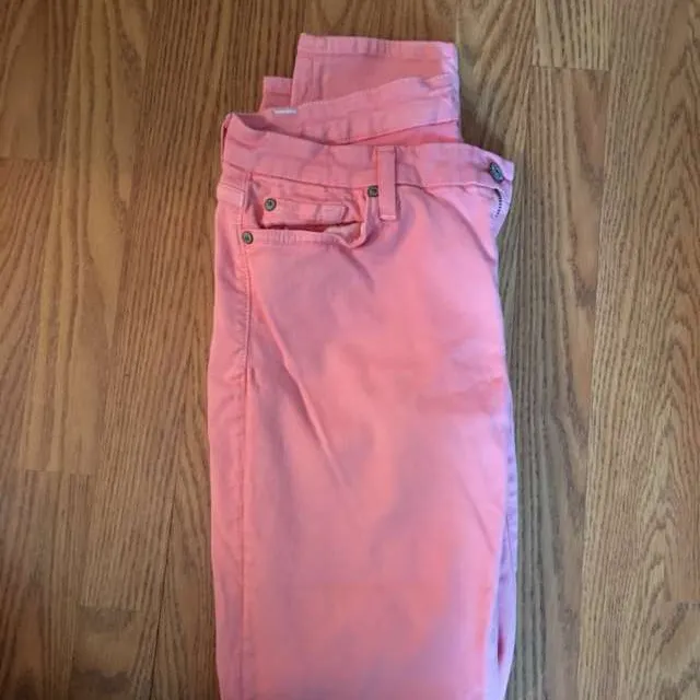 7 For All Mankind (Size 31:Coral) photo 1