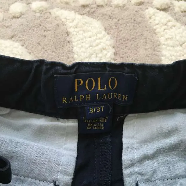 Preloved Distressed Ralph Lauren Polo Toddler Pants Size 3 photo 4