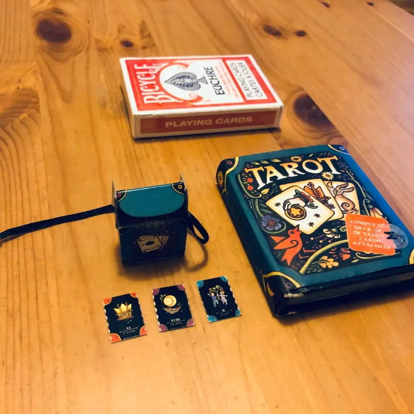 Mini Tarot Book And Card Deck photo 7