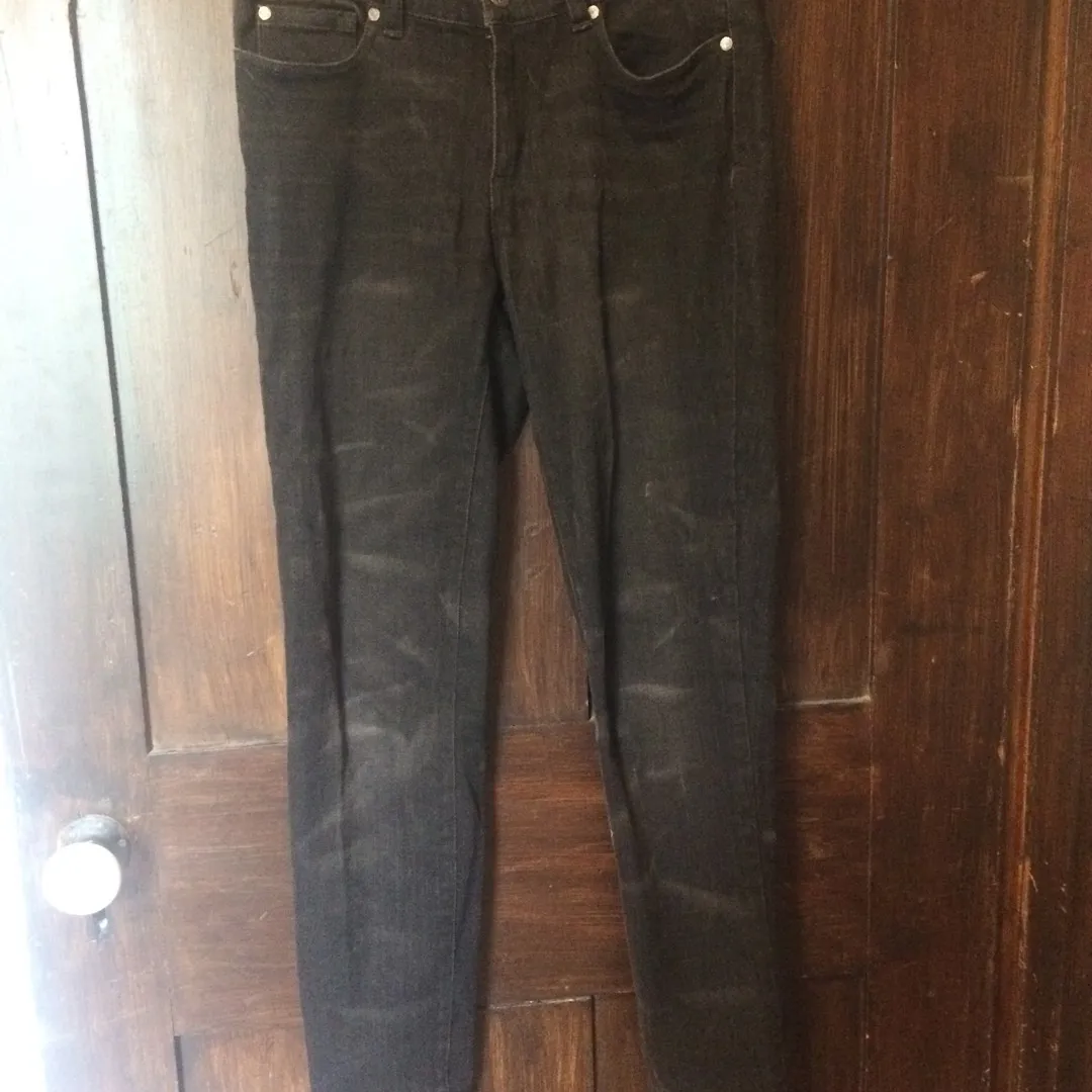 Black Jeans Size 28ish photo 1