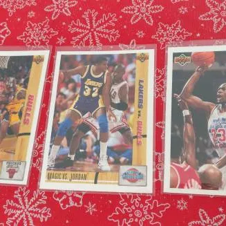 Vintage 1991-92 upper Deck Michael Jordan Basketball Cards photo 1