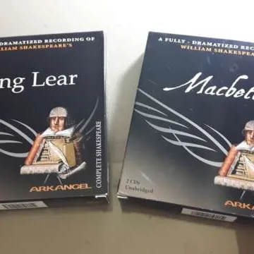Audio books King Lear and Macbeth photo 1