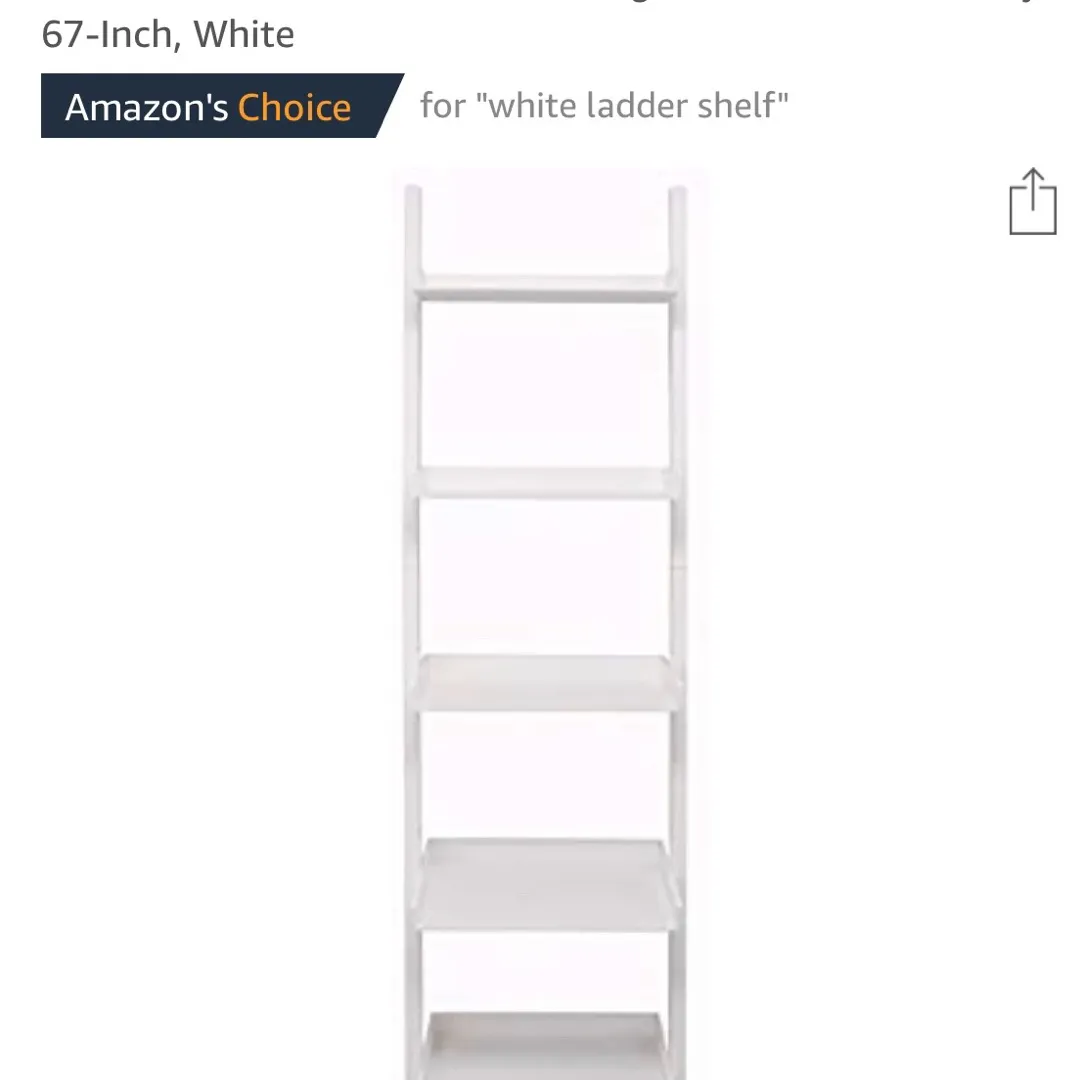 White Ladder Shelves BNIB photo 3
