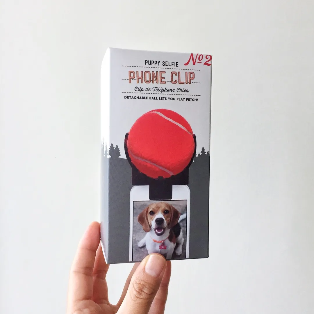 Puppy Selfie Phone Clip photo 1
