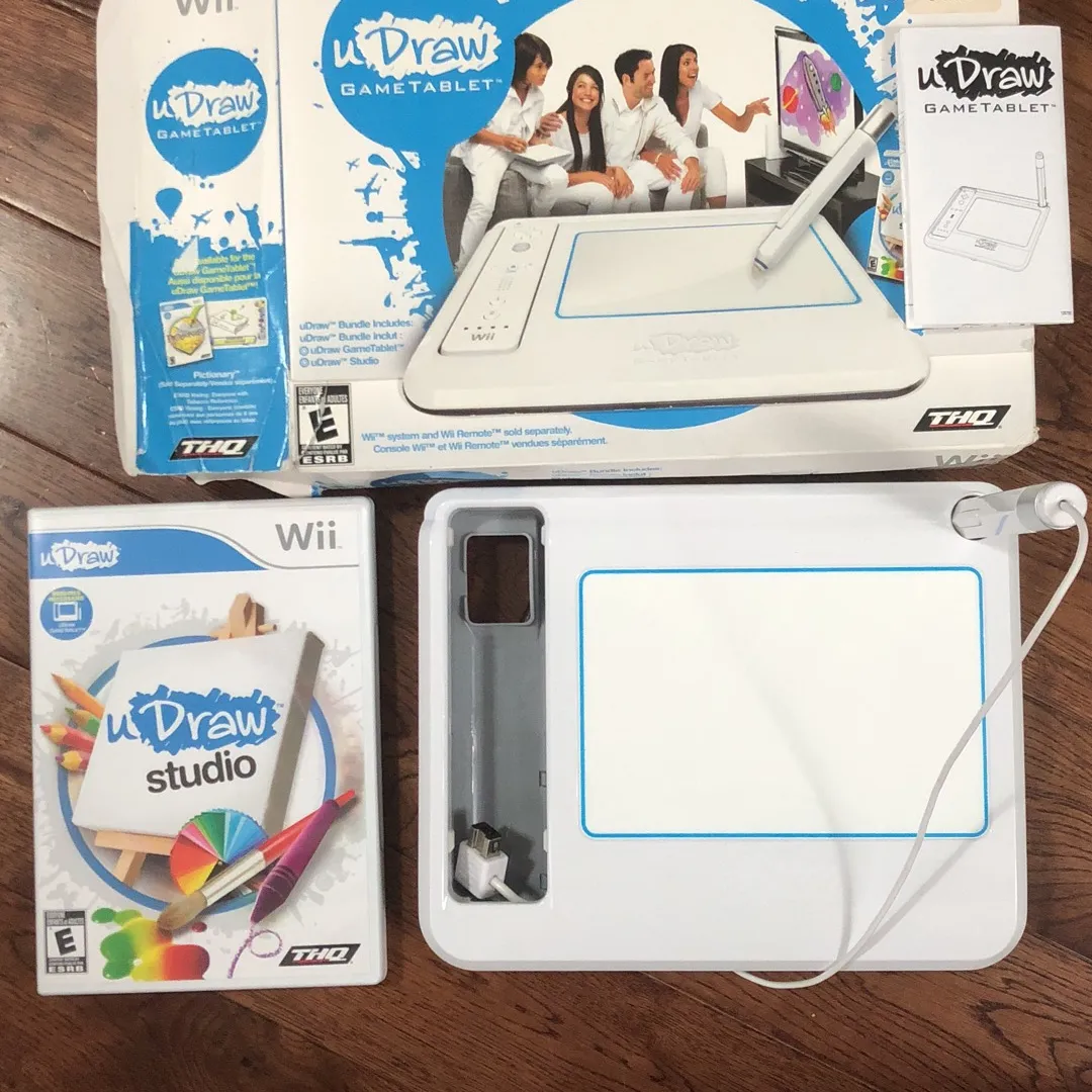 Wii uDraw and GameTablet photo 1