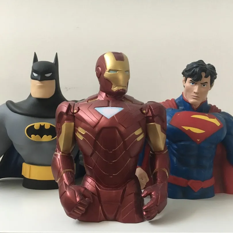 Iron Man - Batman - Superman Bank Busts photo 1