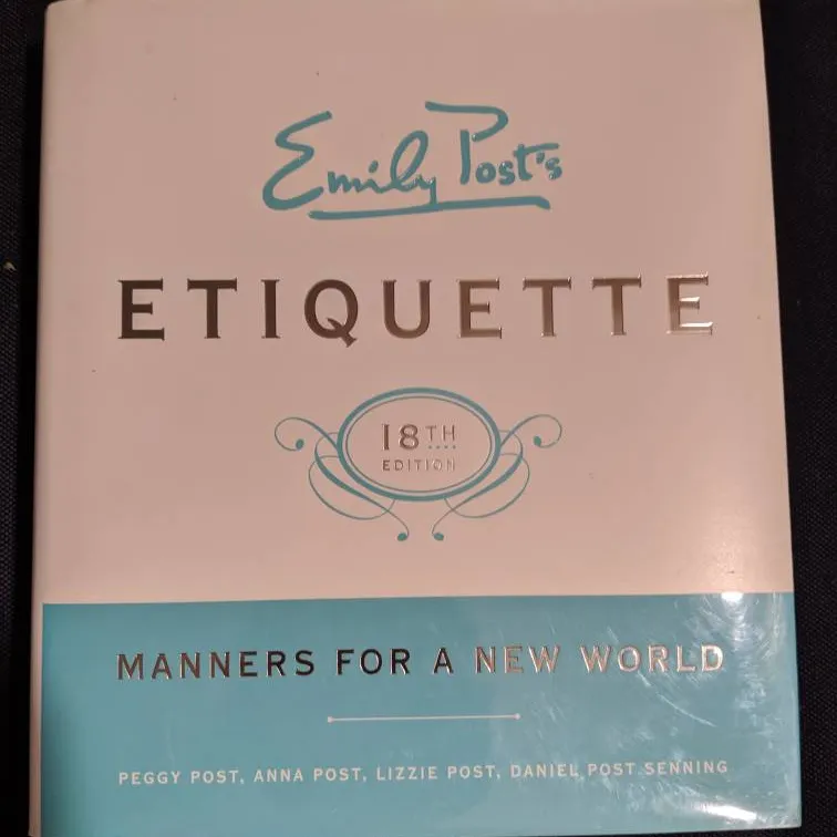 Etiquette Guide - Emily Post photo 1