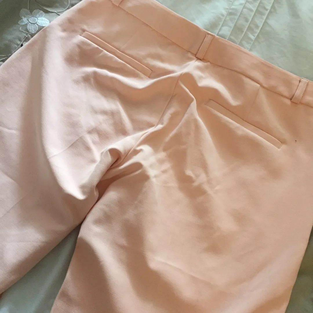 Size 6 Pink Banana Republic Pants photo 1