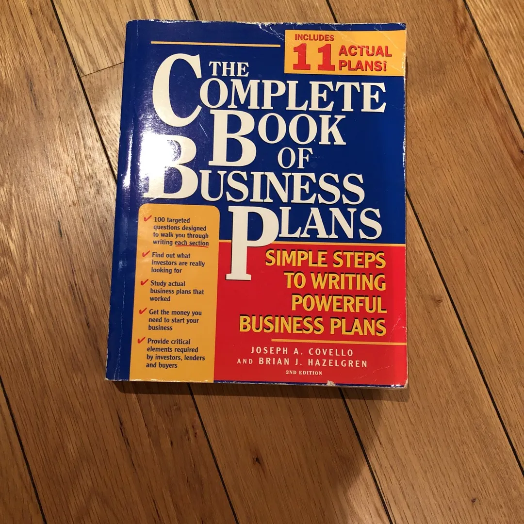 Business Plan Book photo 1