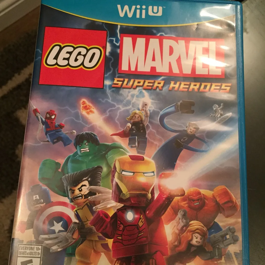 Nintendo Wii U LEGO marvel Super-Heroes photo 1