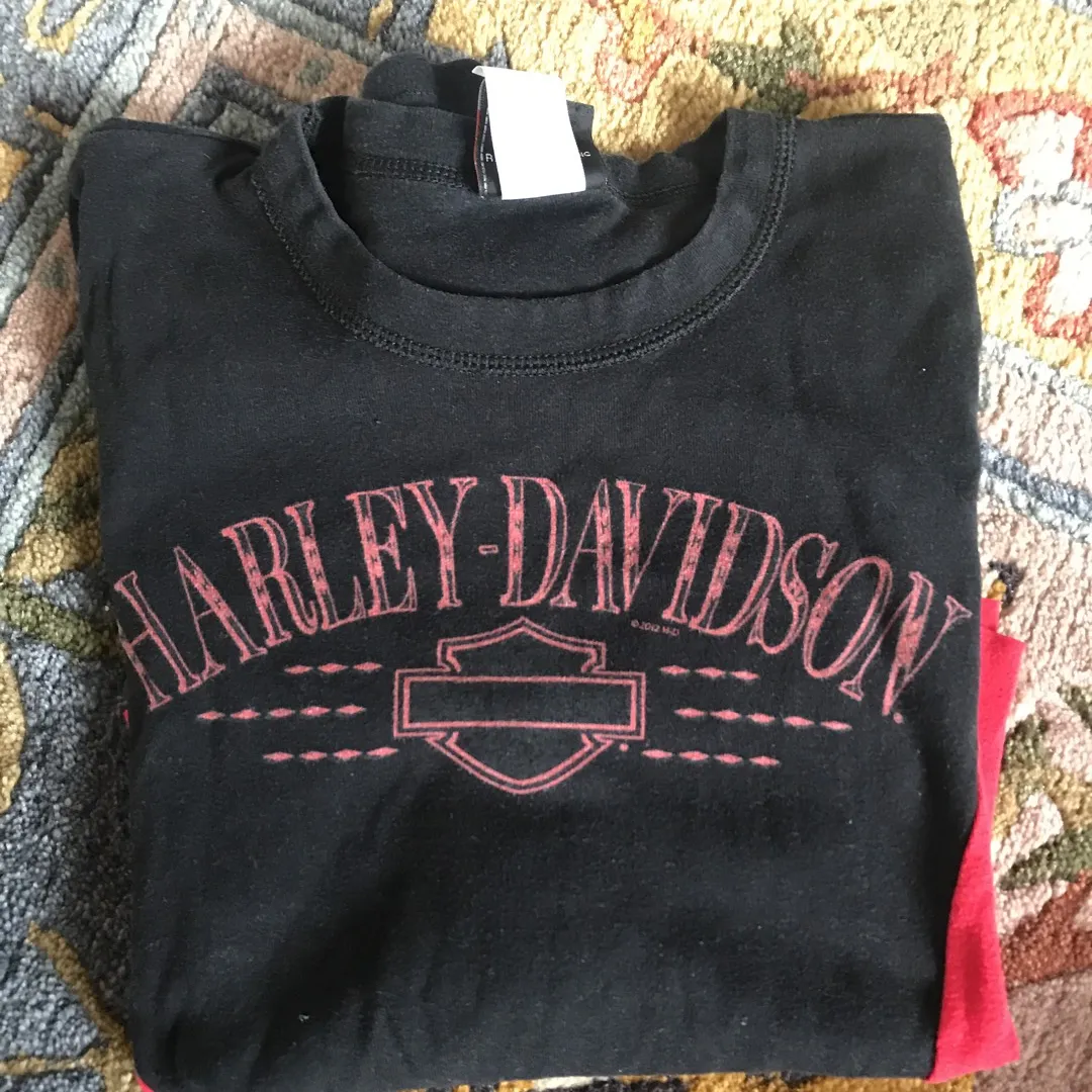 Harley-Davidson Long Sleeve Crop Top photo 1