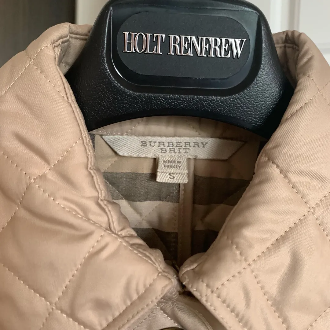 Quilted Burberry Jacket photo 3