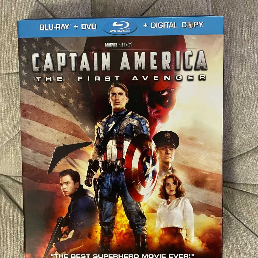 Captain America The First Avenger Bluray/DVD photo 1
