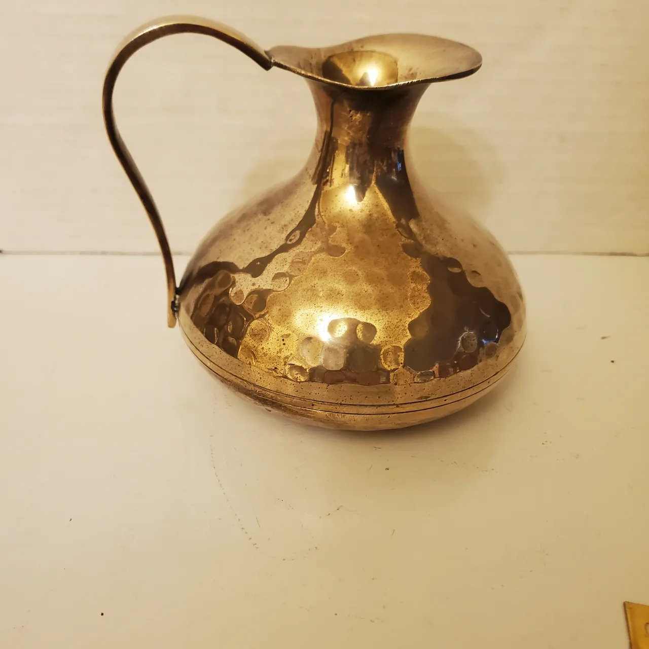 Small Brass . . . Vase? photo 1