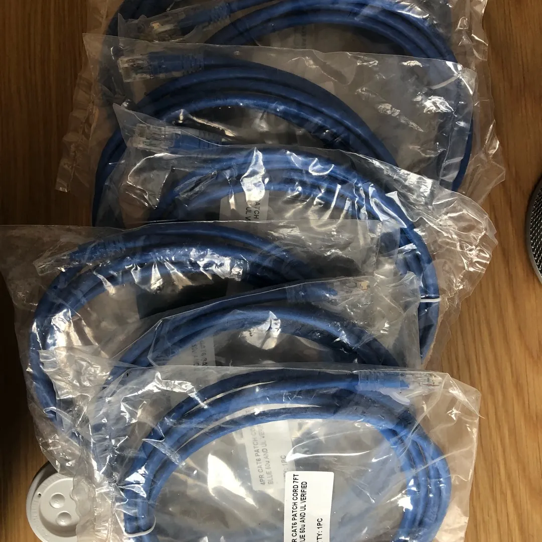 Brand New In Packet ETHERNET Cables photo 1