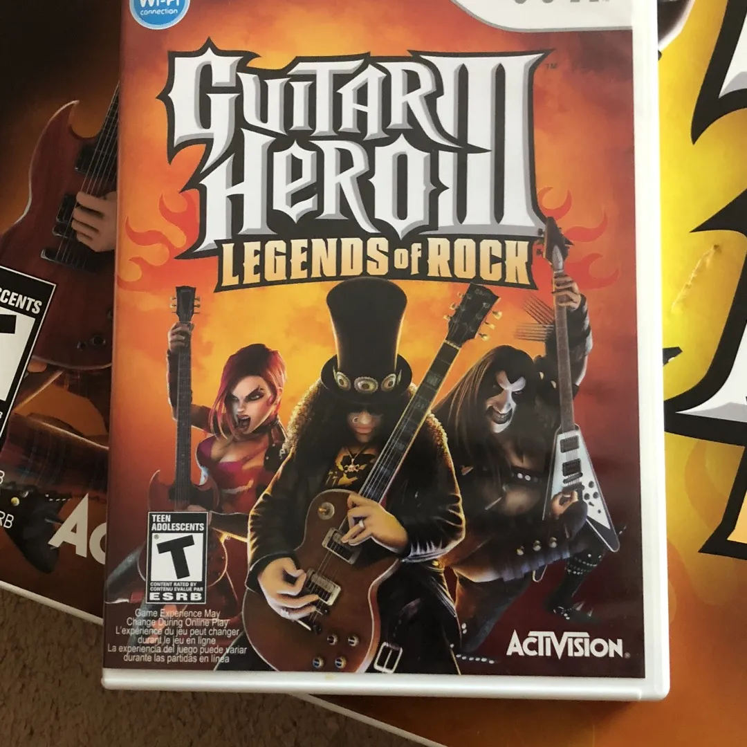 Wii Guitar Hero 3 photo 3